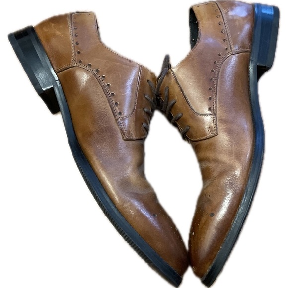 Men’s Stacy Adam’s Kendrick Cognac Shoes Size 9
